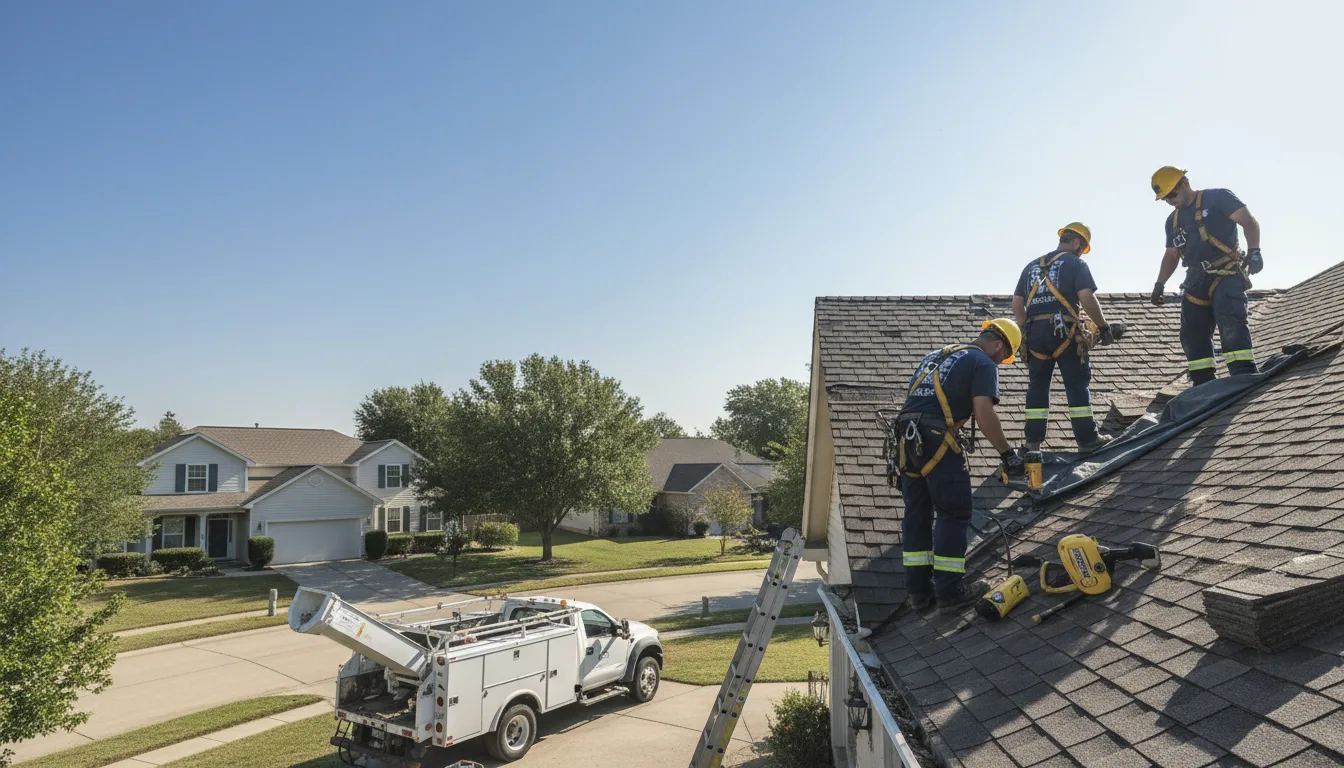Emergency Roof Repair in Red Bud, IL near me